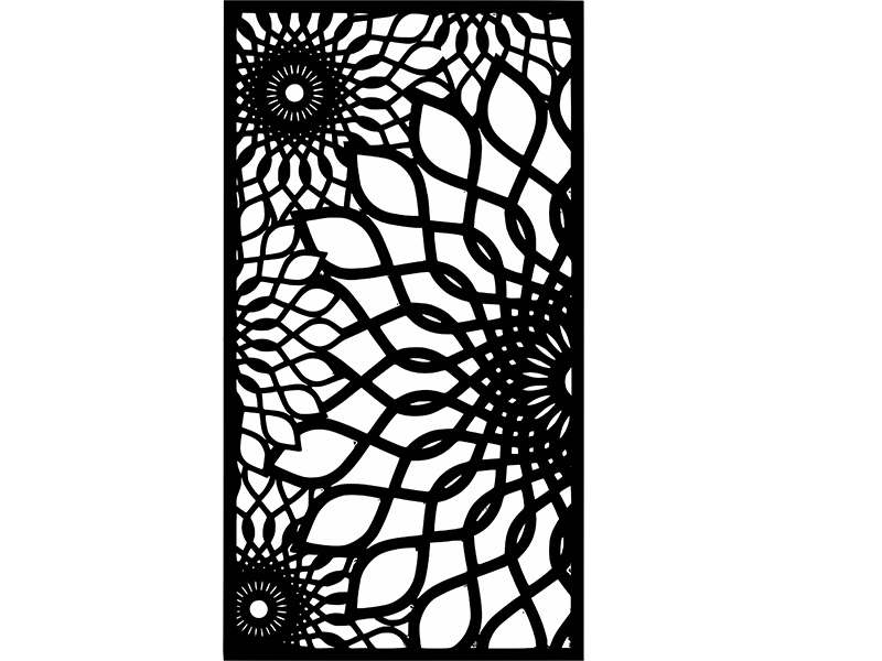 Laser Cut Modern Jali Design for Interior and Exterior Decor