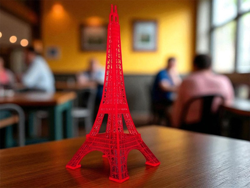 Laser Cut Eiffel Tower 3D Puzzle Toy Model Kit