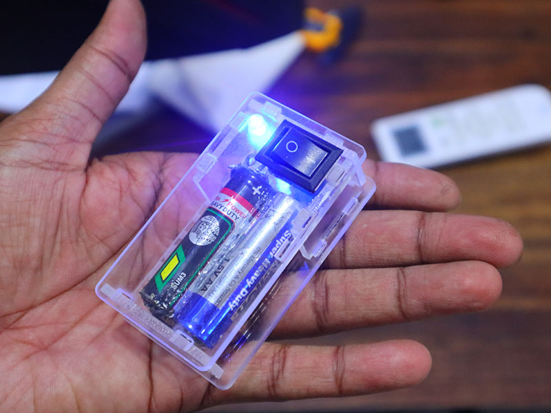 Laser Cut Acrylic Case For Electronic Basic Circuit Kit