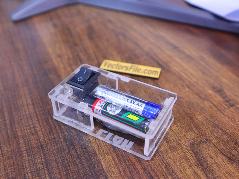Laser Cut Acrylic Case For Electronic Basic Circuit Kit