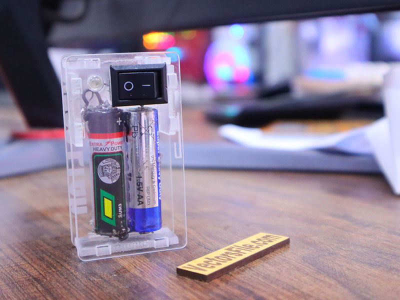 Laser Cut Acrylic Case For Electronic Basic Circuit Kit