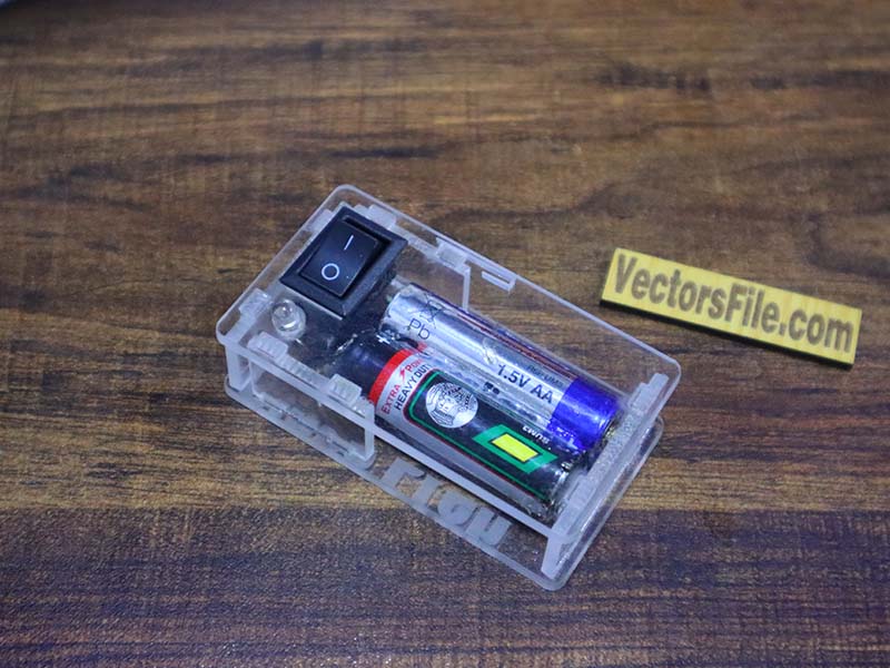 Laser Cut Acrylic Case For Electronic Basic Circuit Kit
