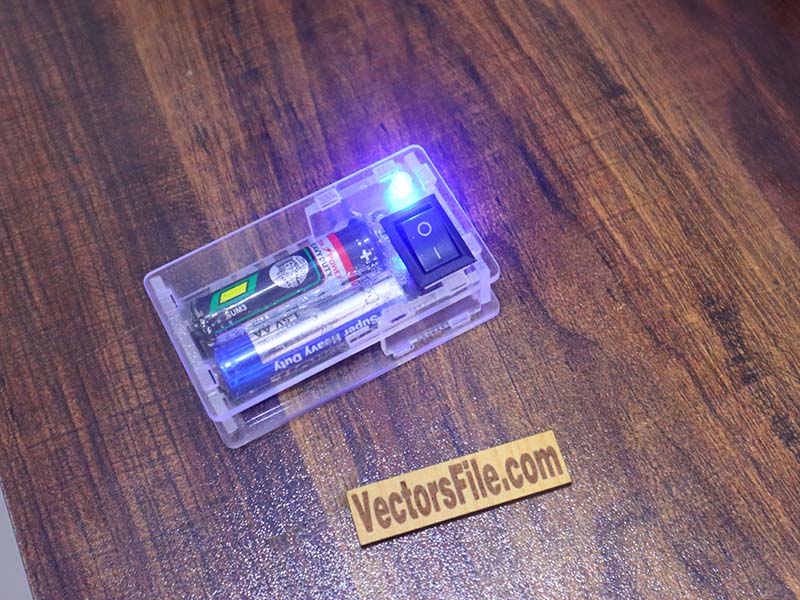 Laser Cut Acrylic Case For Electronic Basic Circuit Kit