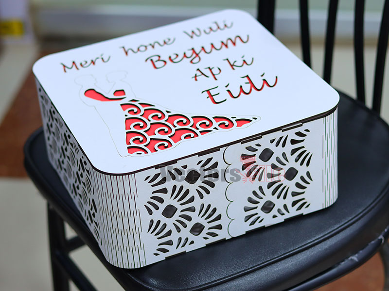 Laser Cut Wedding Gift Box Idea Digital Vector File