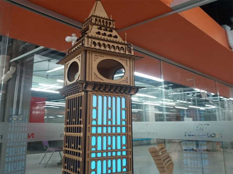 Laser Cut Big Ben London Tower 3D Wooden Model Kit