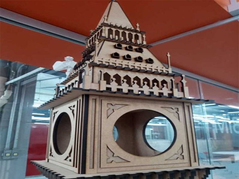 Laser Cut Big Ben London Tower 3D Wooden Model Kit