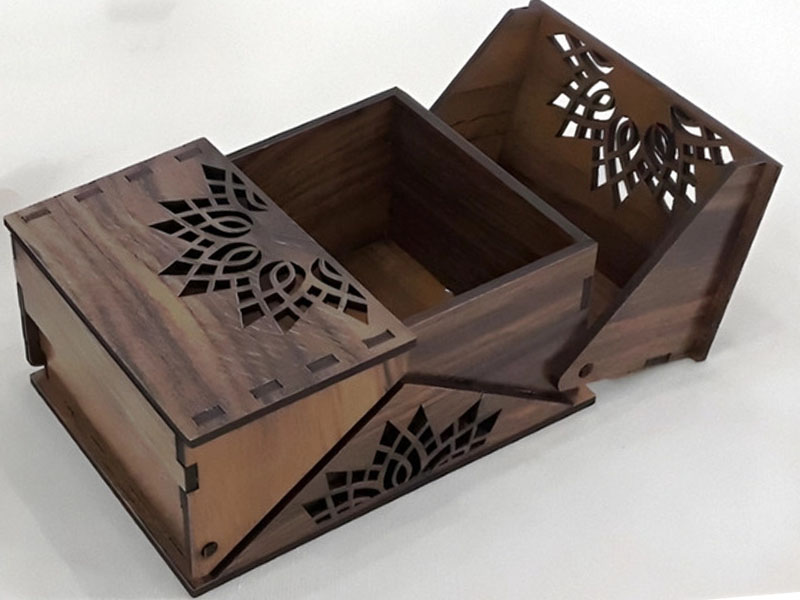 Laser Cut Storage Gift Box with Lid Elegant DIY Chocolate Box