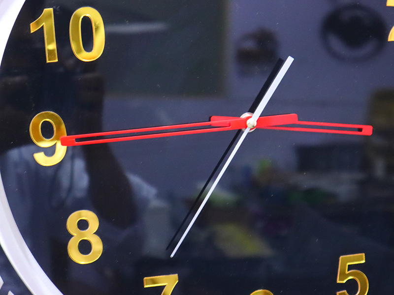 Laser Cut Clock Acrylic Hand Design Template