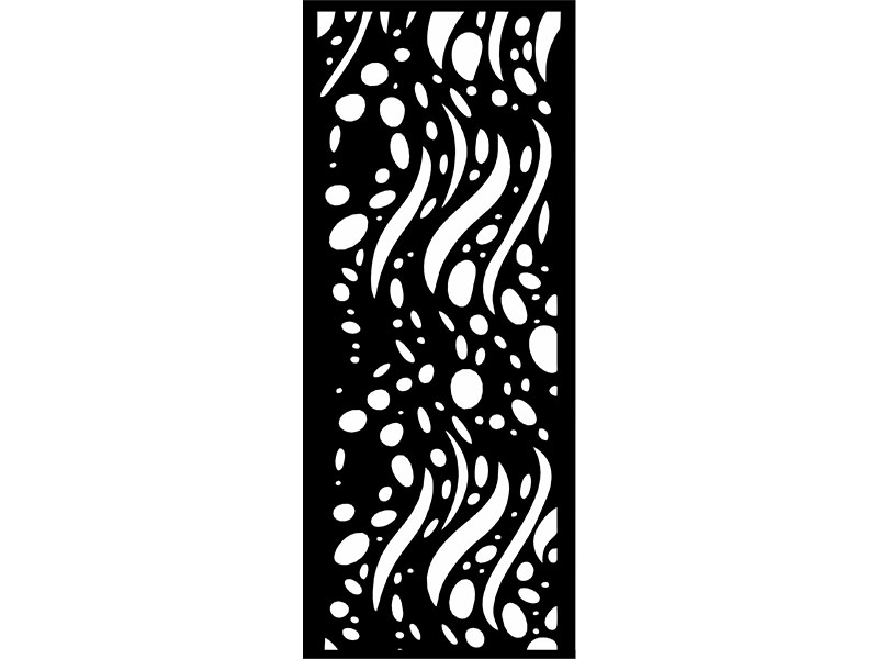 Laser Cut Stencil Pattern Jali Design
