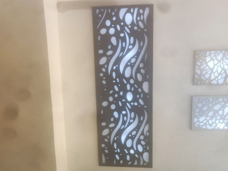 Laser Cut Stencil Pattern Jali Design