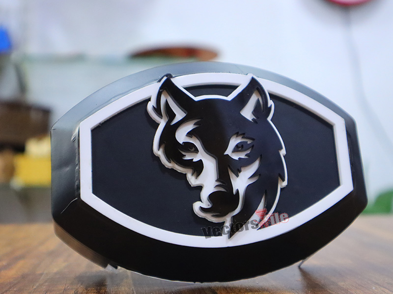 Laser Cut Fox Angry Face Cutout Acrylic Template