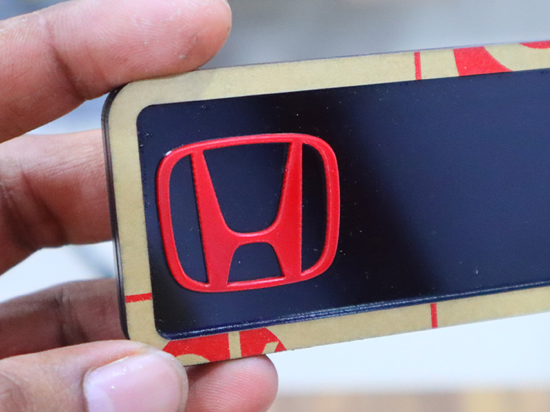 Laser Cut Honda Logo Cut Out Template