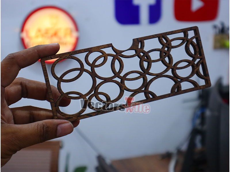 Laser Cut Cash Pouch Wooden Envelope Template