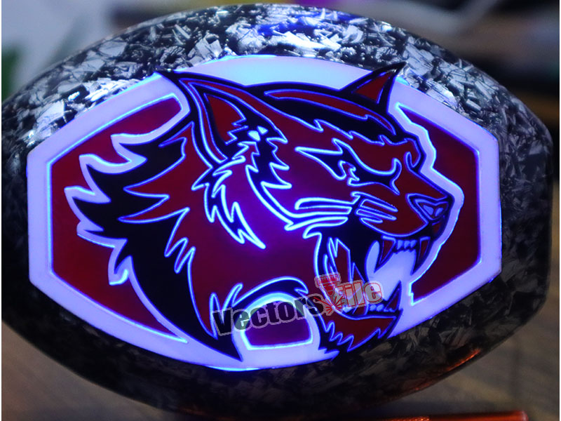 Laser Cut Angry Tiger Face Cut Out Vector Design