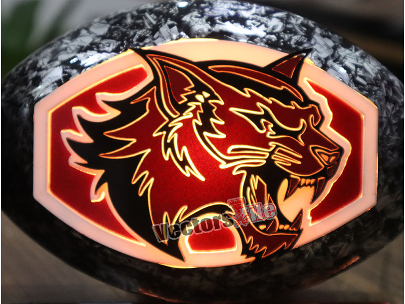 Laser Cut Angry Tiger Face Cut Out Vector Design
