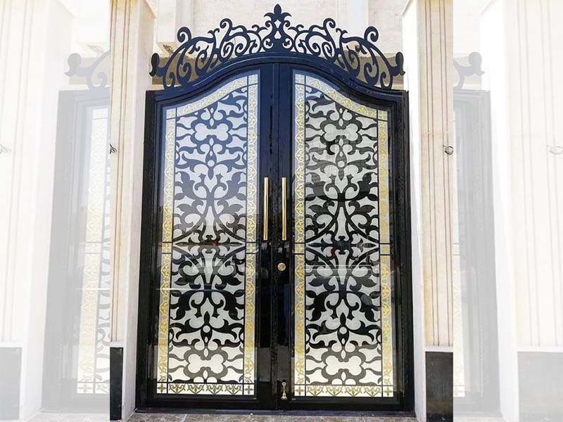 Plasma Cutting Metal Door Panel Design