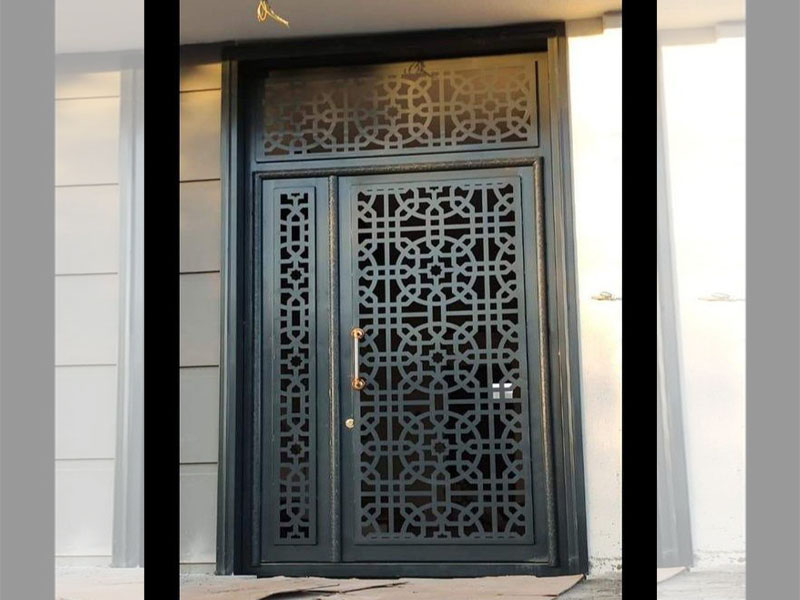 Laser Cut Outdoor Panel Fancy Jali Design