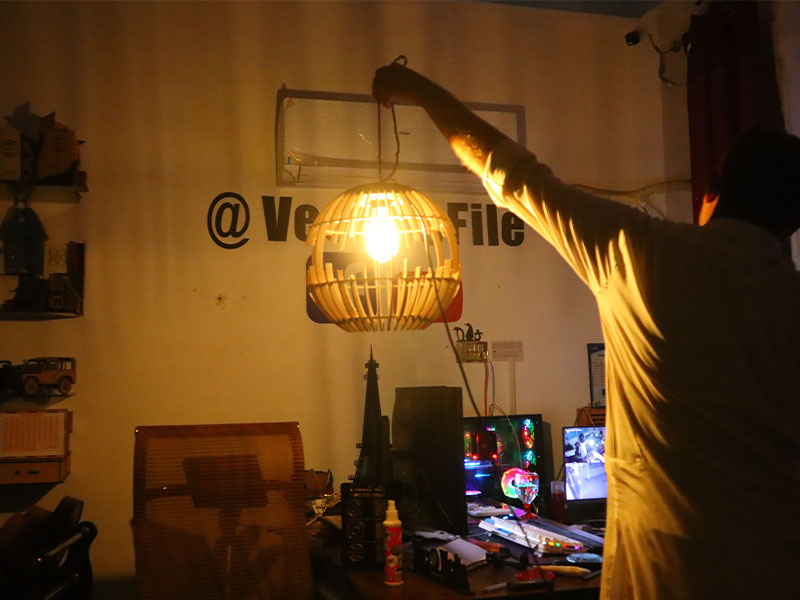 Laser Cut Modern Globe Pendant Hanging Lamp Design