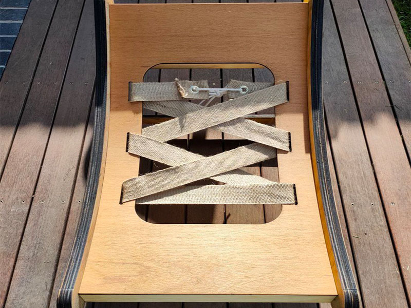 Laser Cut Wooden Baby Rocker Template