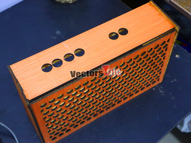 Laser Cut Wifi Router Storage Box Wood Shelf Wall Hangings Bracket Cable Organizer
