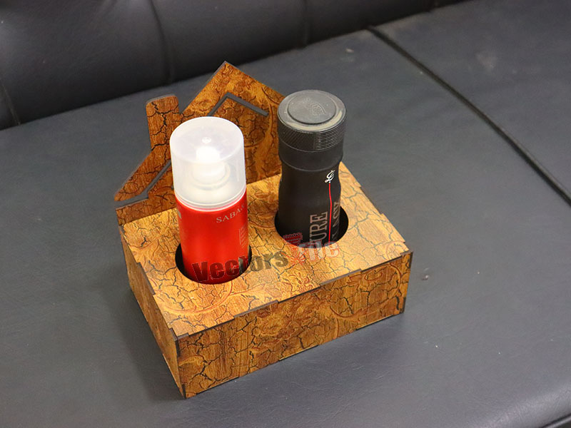 Laser Cut Customises Spray Bottle Wall Mounted Holder