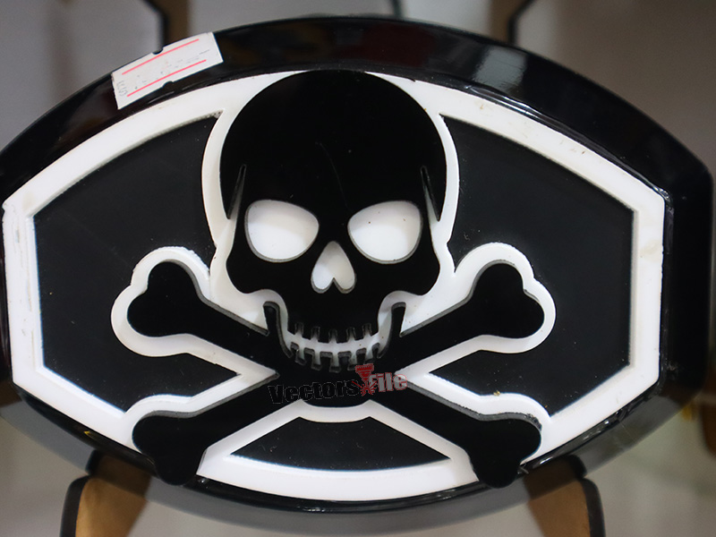 Laser Cut Acrylic Skeleton Cutout Template
