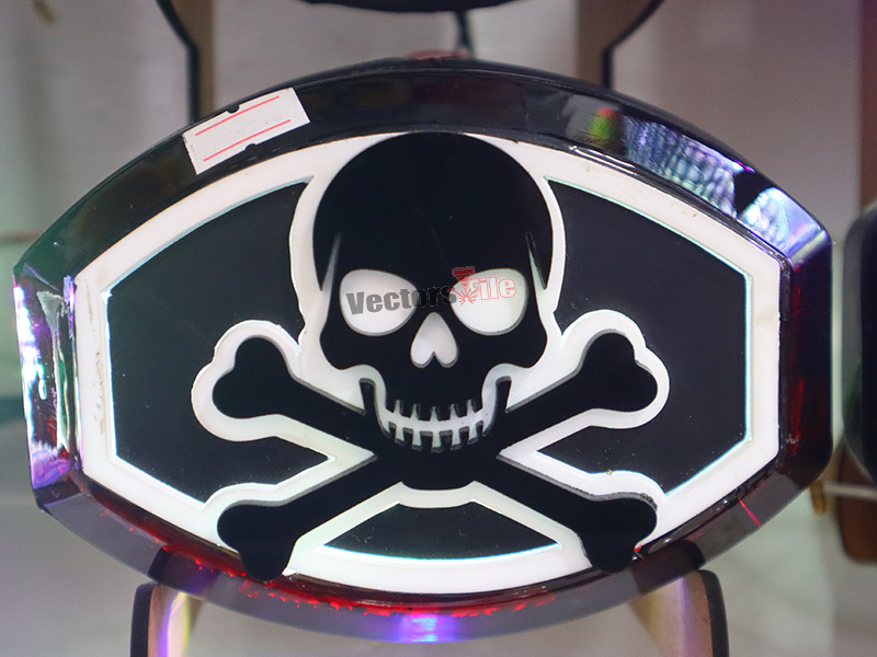 Laser Cut Acrylic Skeleton Cutout Template