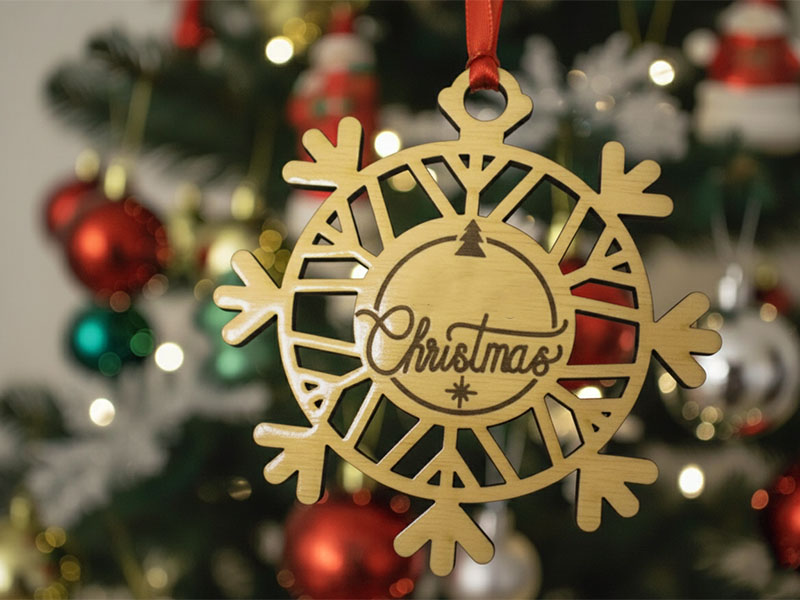 Laser Cut Christmas Pendant Decoration Ideas