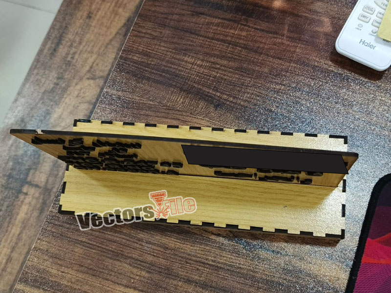 Laser Cut Wooden Personalized Desk Name Plate