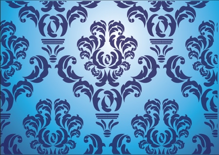 Antique Damask Free Vector