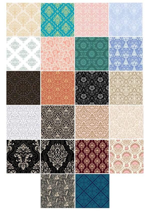 Background Pattern Set Free CDR Vectors File