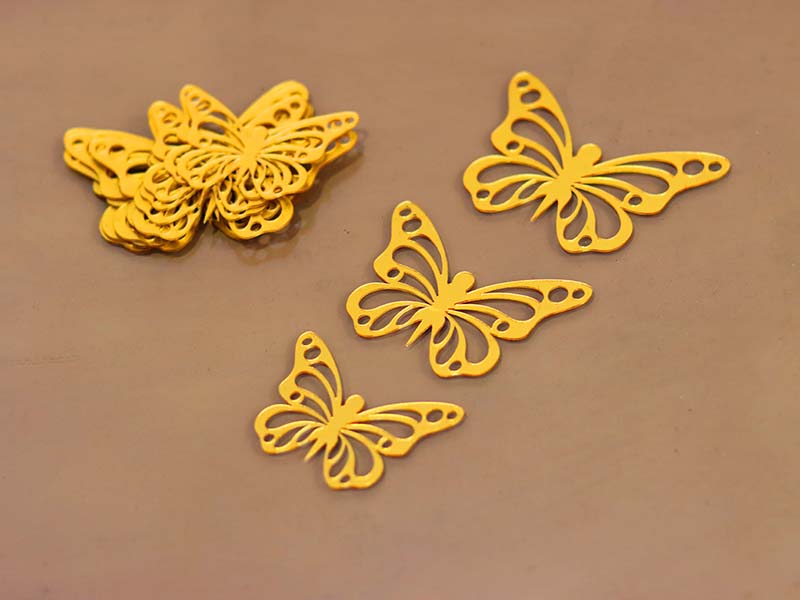 Butterfly Laser Cut Out Template Vector File