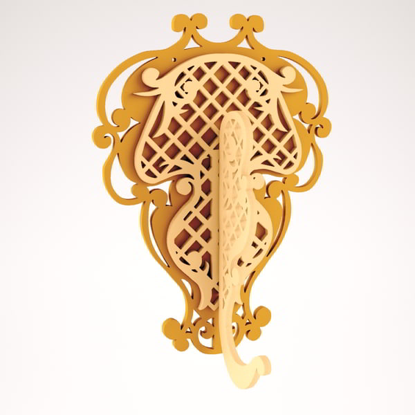 Decoration Wall Hanger Free DXF Vectors File