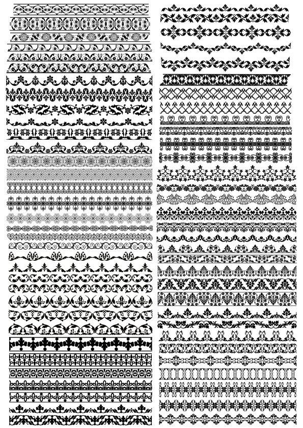 Decorative Borders Free CDR Vectors File