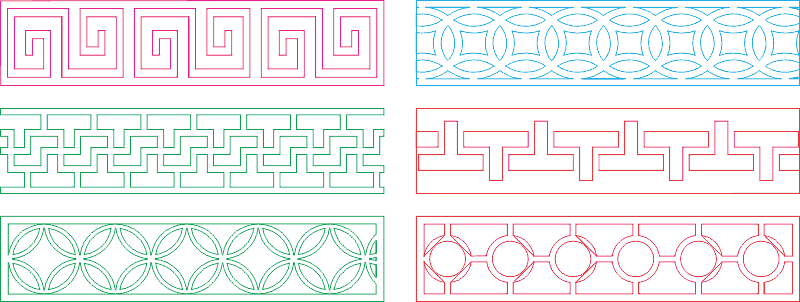 Decorative Lattice For Cnc Machine Free CDR Vectors File