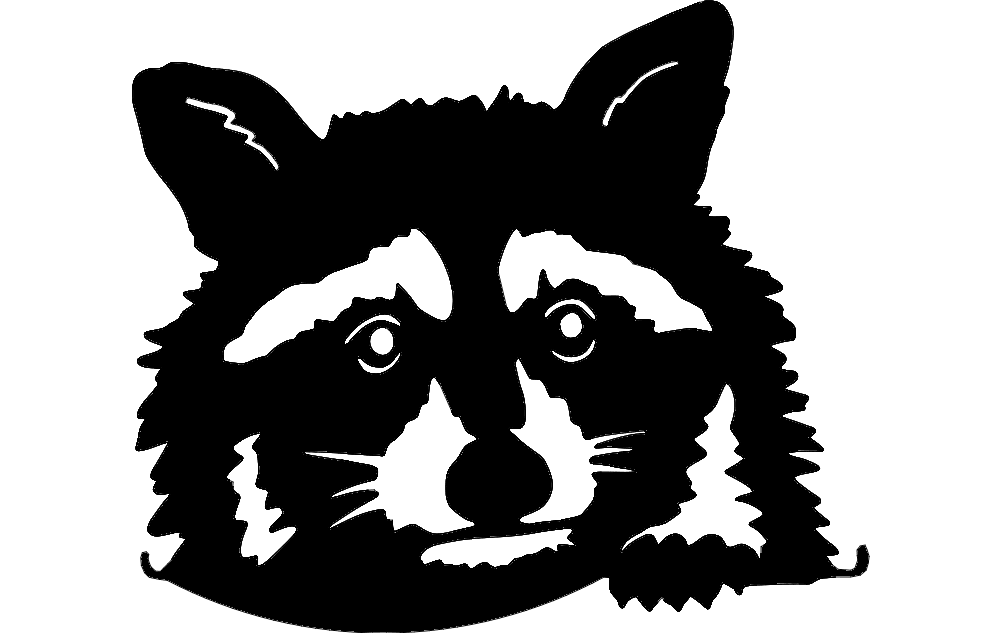 Dog Face DXF Vectors File