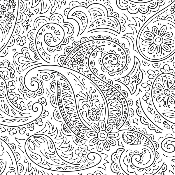 Handdrawn Ornament Pattern Free CDR Vectors File