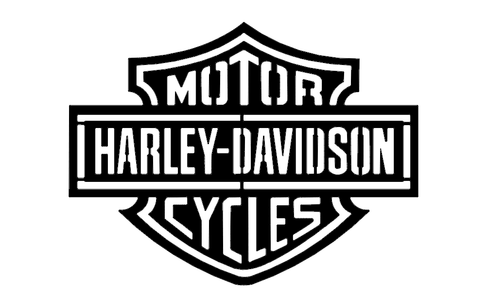 Harley D Logo dxf File DXF File