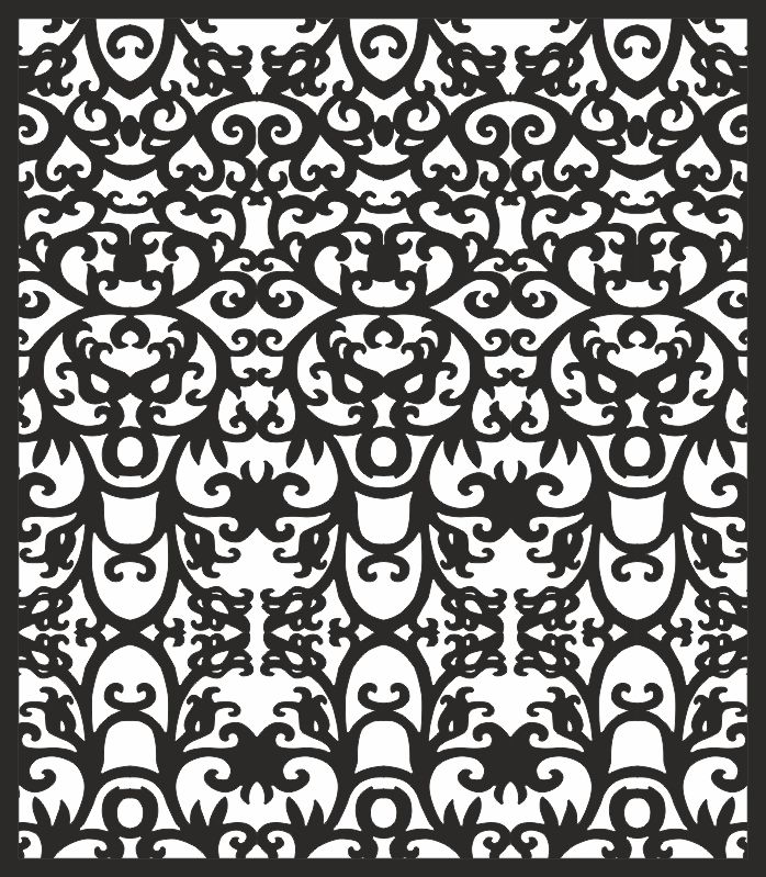 Hollow Collection Laser Cut Design 11 CDR File