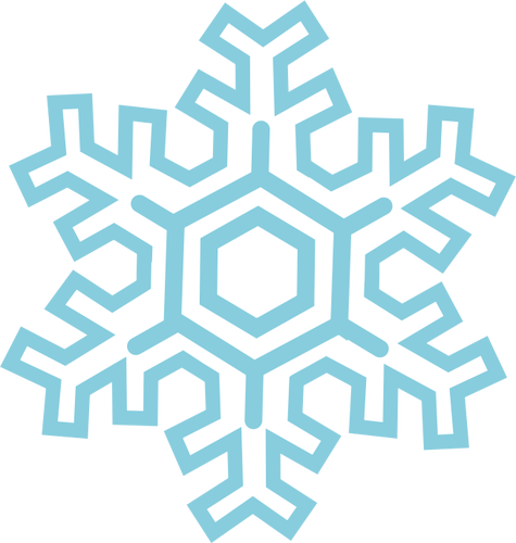 Kliponius Snowflake Vector SVG File