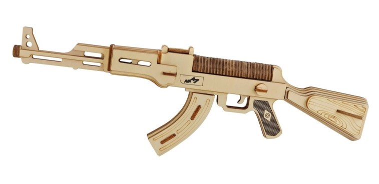 Laser Cut Ak47 Gun Laser Cut CDR File