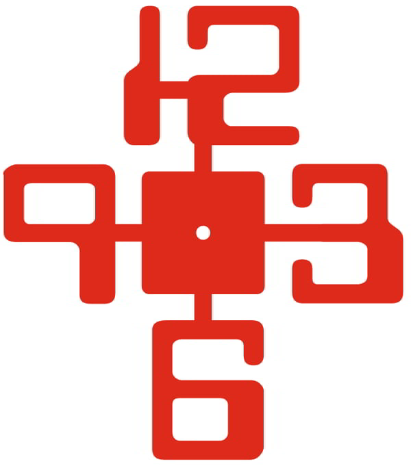 Laser Cut Large Figure Wall Clock CDR File