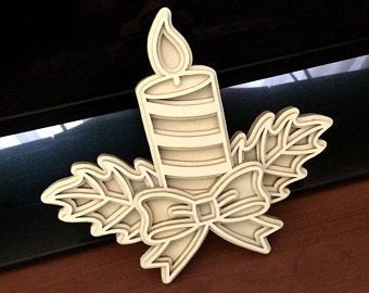 Laser Cut Multilayer Candale Laser Cut Free CDR File