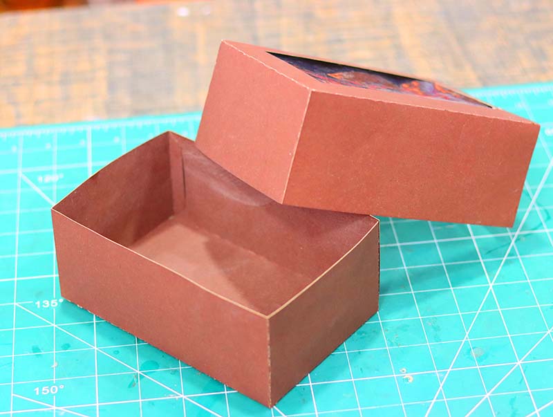 Laser Cut Paper Box Packaging Kraft Box T Packing Origami Paper Box Vectors File