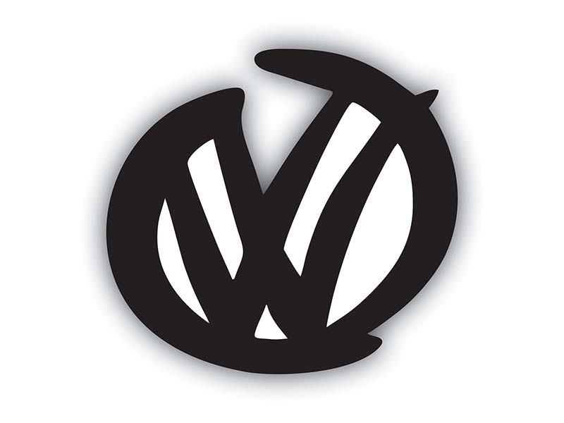 Laser Cut Volkswagen Logo DXF Vector File | Vectors File