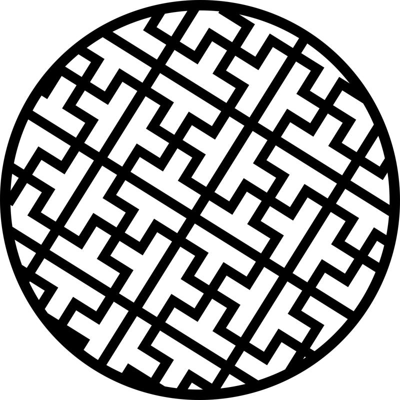 Lasercut Files Circular Decorative Pattern Separator Free DXF Vectors File