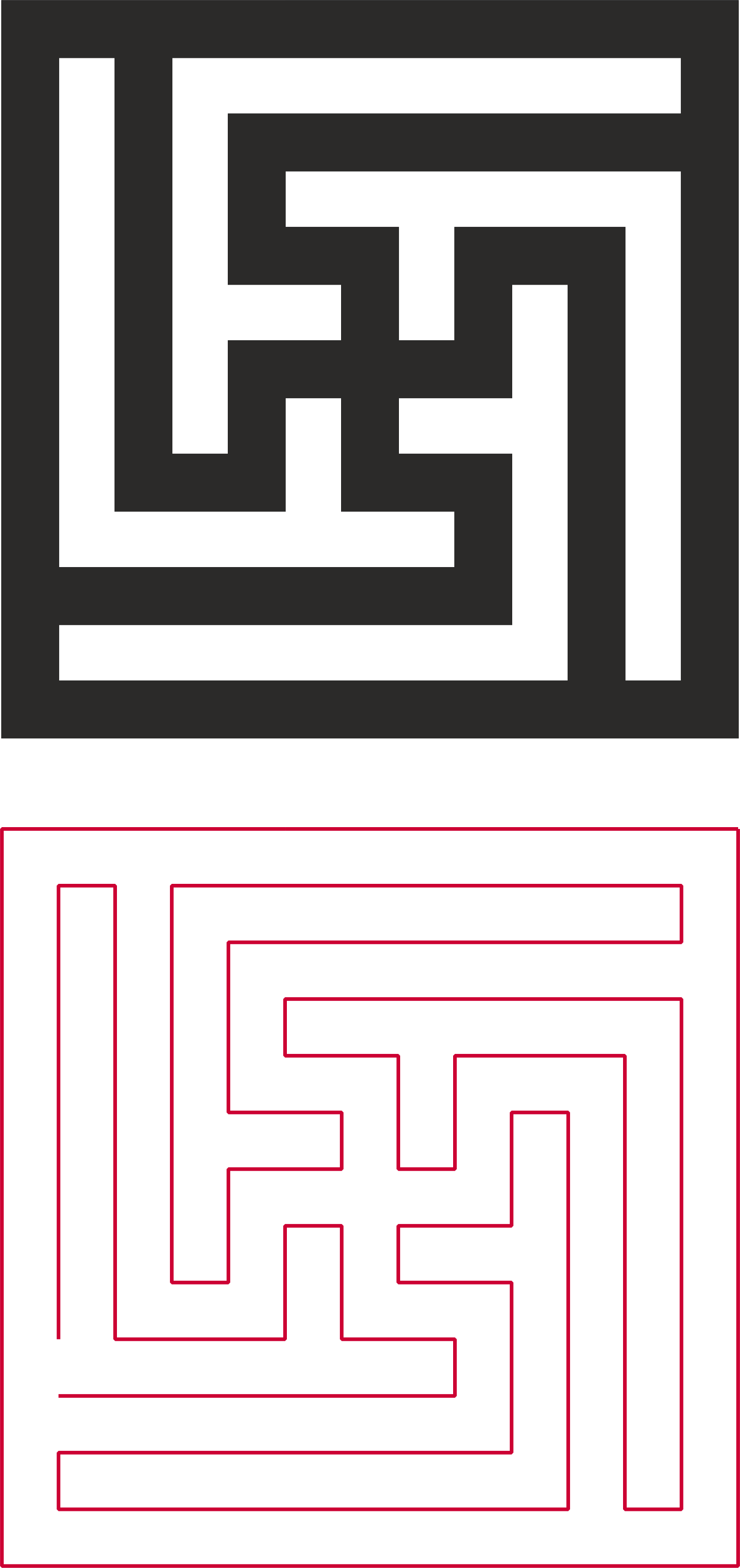 Lasercut Files Decorative lattice Separator Free DXF Vectors File