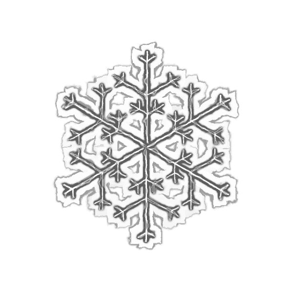 Modern Snowflake Vector Svg File Vectors File 4287