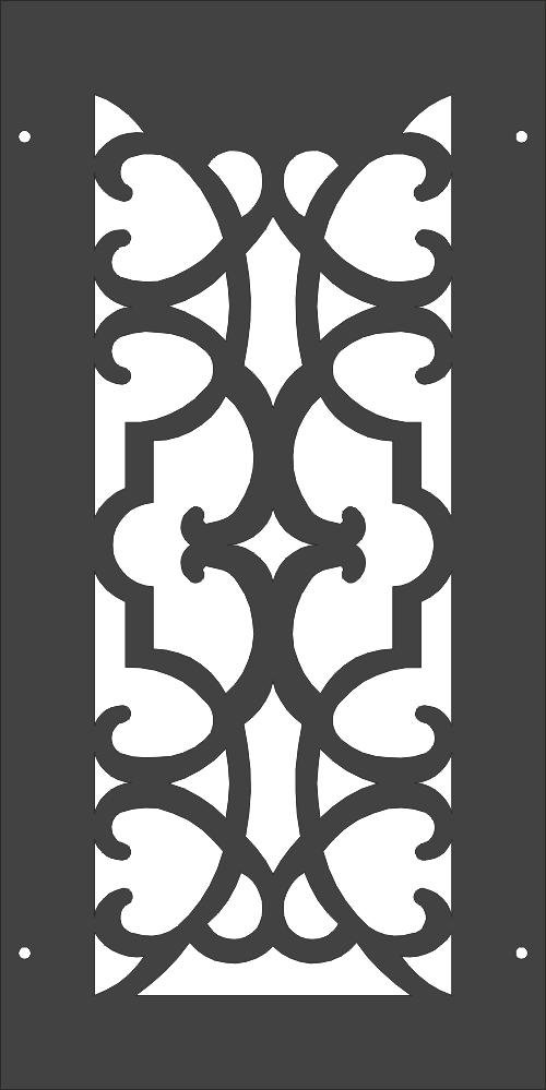 Renaissance Pattern Free DXF Vectors File