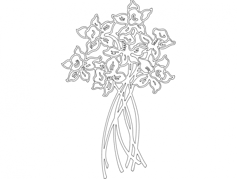 Things Festive Design 52 Free Download DXF File